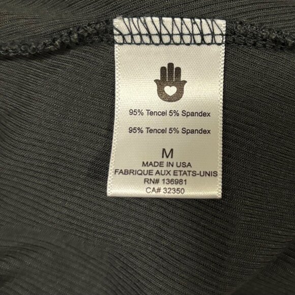 Spiritual Gangster Hamsa Jumpsuit Vintage Black Size M Relaxed Fit - Picture 10 of 10